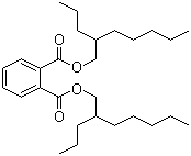 结构式 CAS# 53306-54-0, 邻苯二甲酸二(2-丙基庚基)酯