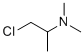 1-氯-N,N-二甲基-2-丙胺分子结构 (CAS 53309-35-6)