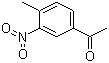 3'-硝基-4'-甲基苯乙酮分子结构 (CAS 5333-27-7)