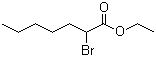 2-溴庚酸乙酯分子结构 (CAS 5333-88-0)