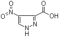 4-硝基吡唑-3-甲酸分子结构 (CAS 5334-40-7)