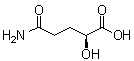 (S)-5-Amino-2-hydroxy-5-oxopentanoic acid molecular structure (CAS 53363-45-4)