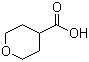四氢吡喃-4-甲酸分子结构 (CAS 5337-03-1)