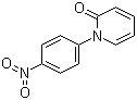 1-(4-硝基苯)-1H-吡啶-2-酮分子结构 (CAS 53427-97-7)
