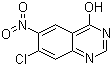 7-氯-6-硝基-4-羟基喹唑啉分子结构 (CAS 53449-14-2)