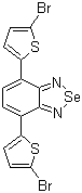 4,7-双(5-溴-2-噻吩基)-2,1,3-苯并硒二唑分子结构 (CAS 534591-72-5)