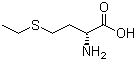 D-乙硫氨基酪酸分子结构 (CAS 535-32-0)