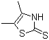 4,5-二甲基-2(3H)-巯基噻唑分子结构 (CAS 5351-51-9)