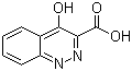 4-羟基噌啉-3-羧酸分子结构 (CAS 53512-17-7)