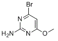 4-溴-6-甲氧基嘧啶-2-胺分子结构 (CAS 53557-85-0)