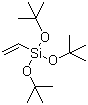 三叔丁氧基乙烯基硅烷分子结构 (CAS 5356-88-7)