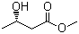 (S)-3-羟基丁酸甲酯分子结构 (CAS 53562-86-0)