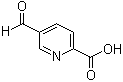 5-甲酰基吡啶-2-羧酸分子结构 (CAS 53574-58-6)