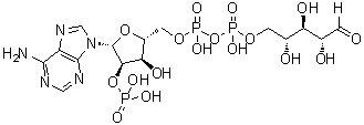 磷酰腺苷二磷酰核糖分子结构 (CAS 53595-18-9)