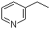 3-乙基吡啶分子结构 (CAS 536-78-7)