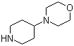 4-(哌啶-4-基)吗啉分子结构 (CAS 53617-35-9)