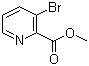 3-溴-2-吡啶甲酸甲酯分子结构 (CAS 53636-56-9)
