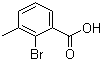 2-Bromo-3-methylbenzoic acid molecular structure (CAS 53663-39-1)