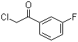2-氯-5'-氟苯乙酮分子结构 (CAS 53688-18-9)