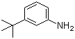 3-叔丁基苯胺分子结构 (CAS 5369-19-7)