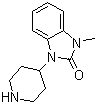 4-(2-酮基-3-甲基-1-苯并咪唑基)哌啶分子结构 (CAS 53786-10-0)