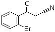 2-溴苯甲酰乙腈分子结构 (CAS 53882-80-7)