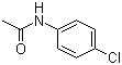 对氯乙酰苯胺分子结构 (CAS 539-03-7)