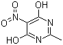 2-甲基-5-硝基-4,6-嘧啶二醇分子结构 (CAS 53925-27-2)