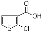 2-氯噻吩-3-甲酸分子结构 (CAS 53935-71-0)