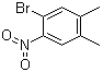 1-溴-4,5-二甲基-2-硝基苯分子结构 (CAS 53938-24-2)