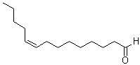 (Z)-9-十四碳烯醛分子结构 (CAS 53939-27-8)