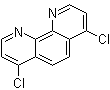 4,7-二氯-1,10-菲咯啉分子结构 (CAS 5394-23-0)