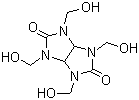 四羟甲基甘脲分子结构 (CAS 5395-50-6)