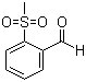 2-(甲基磺酰基)苯甲醛分子结构 (CAS 5395-89-1)