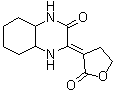 3-(二氢-2-氧代-3(2H)-呋喃亚基)八氢-2(1H)-喹喔啉酮分子结构 (CAS 53959-48-1)