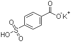 Monopotassium 4-sulfobenzoate molecular structure (CAS 5399-63-3)