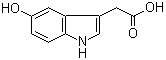 5-羟基吲哚乙酸分子结构 (CAS 54-16-0)