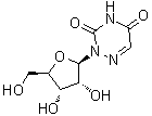 6-氮杂尿苷分子结构 (CAS 54-25-1)