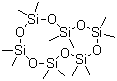 十二甲基环六硅氧烷分子结构 (CAS 540-97-6)