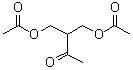 4-(乙酰氧基)-3-[(乙酰氧基)甲基]-2-丁酮分子结构 (CAS 5400-83-9)