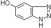5-羟基苯并三唑分子结构 (CAS 54013-40-0)