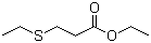 3-(乙硫基)丙酸乙酯分子结构 (CAS 5402-68-6)