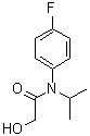 氟噻草胺醇分子结构 (CAS 54041-17-7)