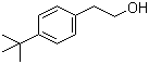 4-叔丁基苯乙醇分子结构 (CAS 5406-86-0)