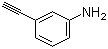 3-氨基苯乙炔分子结构 (CAS 54060-30-9)