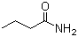 Butyramide molecular structure (CAS 541-35-5)