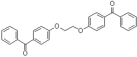 结构式 CAS# 5410-01-5, [乙烷-1,2-二基二(氧基苯-4,1-二基)]二(苯基甲酮)