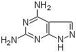 1H-吡唑并[3,4-d]嘧啶-4,6-二胺分子结构 (CAS 5413-80-9)