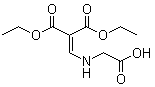[[(羧甲基)氨基]亚甲基]丙二酸二乙酯分子结构 (CAS 54132-81-9)