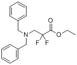 乙基3-(二苄基氨基)-2,2-二氟丙酸酯分子结构 (CAS 541547-36-8)
